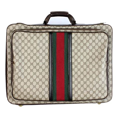 vintage Gucci luggage bag